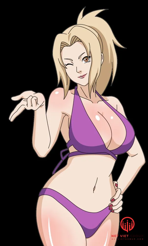 Tsunade Senju mặc bikini