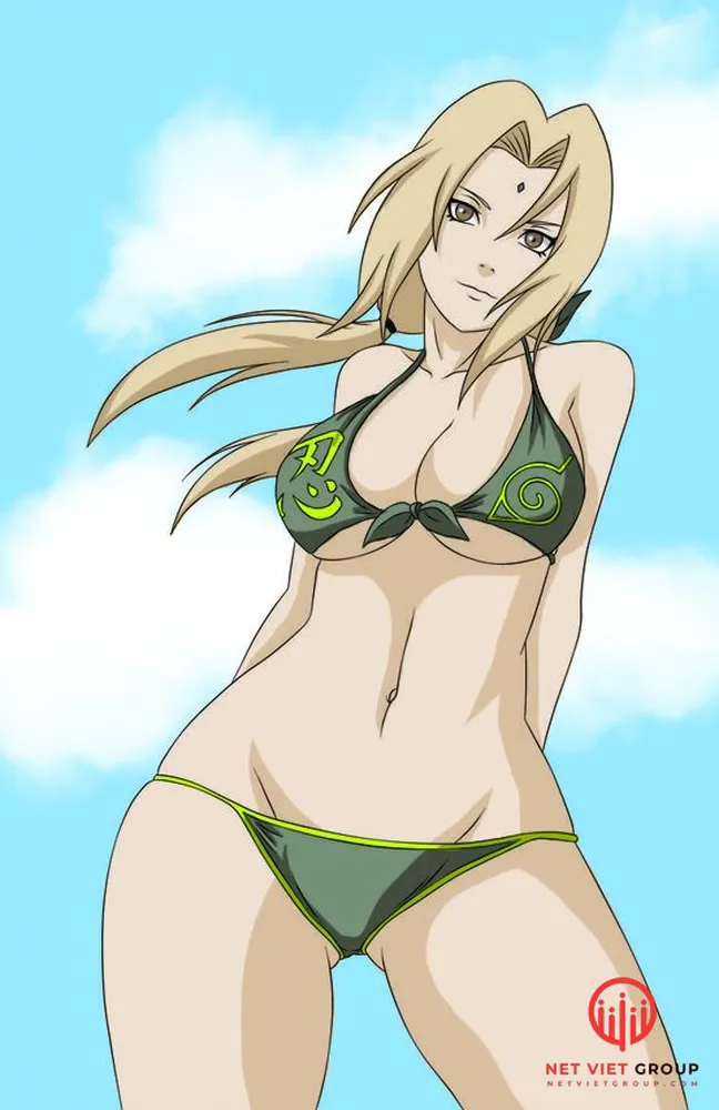 Tsunade Senju mặc bikini 2